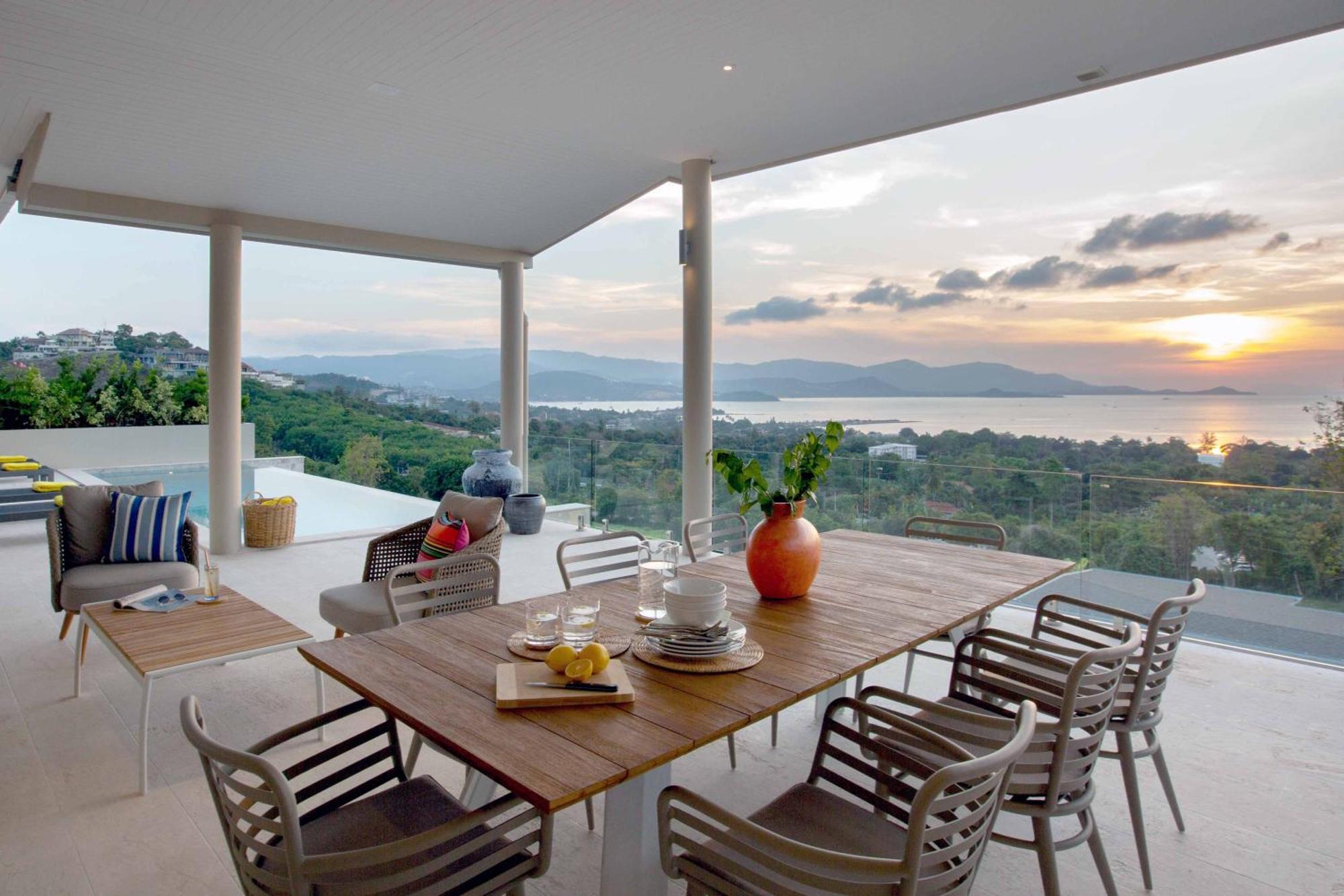 Choeng Mon Sunset Estates - Samui Luxury Villas מראה חיצוני תמונה