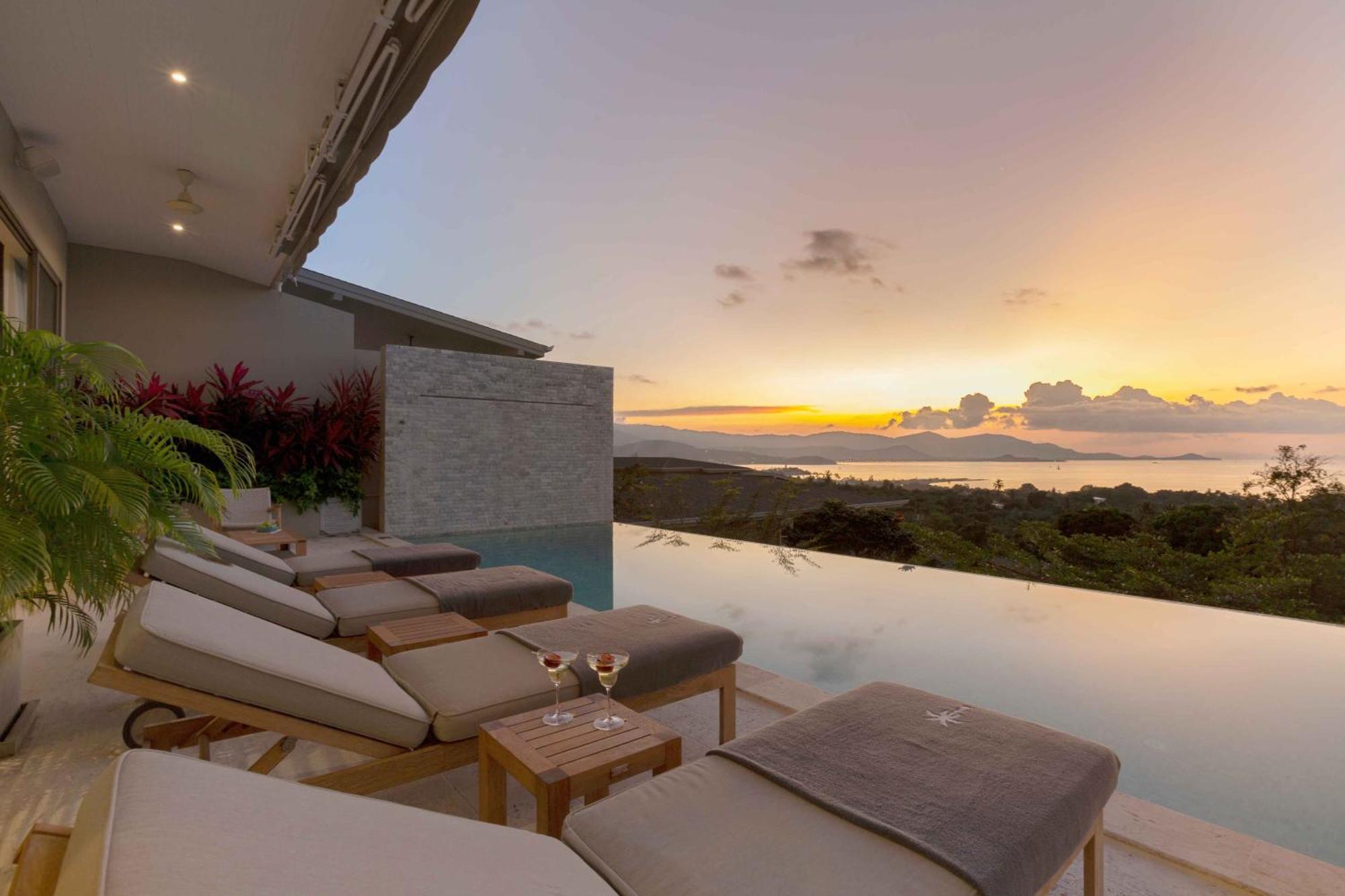 Choeng Mon Sunset Estates - Samui Luxury Villas מראה חיצוני תמונה